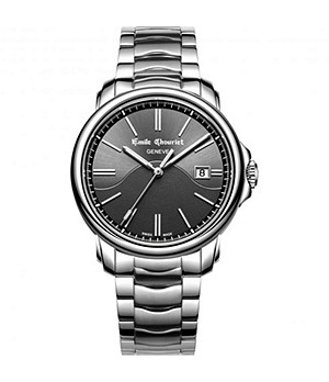 Emile Chouriet Classic Wisdom Automatic Silver Stainless Steel Mens Watch