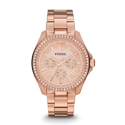 Fossil cecile clearance watch rose gold