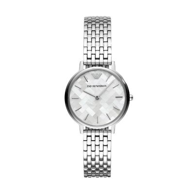 Emporio Armani Women's Dress Watch - Silver