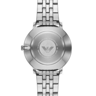 Emporio Armani Men's Three-Hand Steel Watch - AR11161 - Watch Station