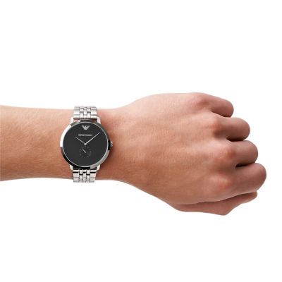 Emporio Armani Men's Three-Hand Steel Watch - AR11161 - Watch Station