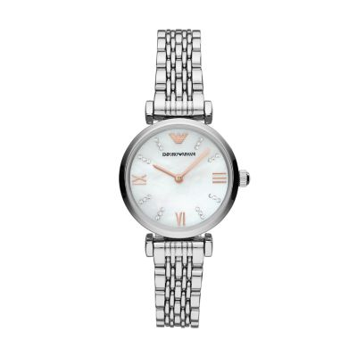 Emporio Armani Women's Two-Hand Stainless Steel Watch