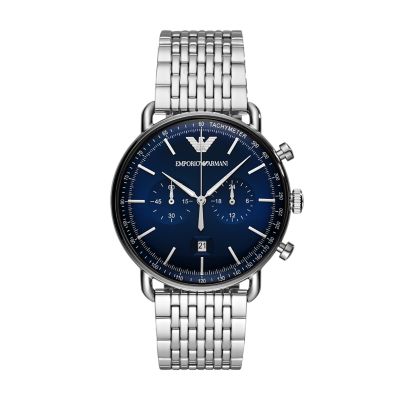 emporio armani watch chronograph