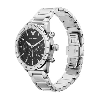 Emporio Armani Men s Chronograph Steel Watch AR11241 Watch Station