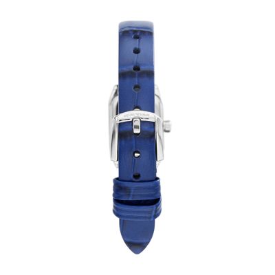 Emporio Armani Two-Hand Blue Leather Watch - AR11346 - Watch Station