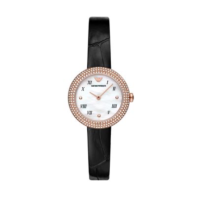 Emporio armani mini hotsell mother of pearl watch