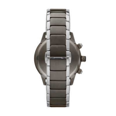 Emporio Armani Chronograph Two-Tone Stainless Steel Watch