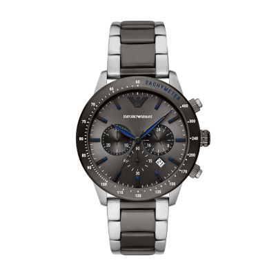 Emporio Armani Chronograph Two-Tone Stainless Steel Watch - AR11391 - Watch  Station