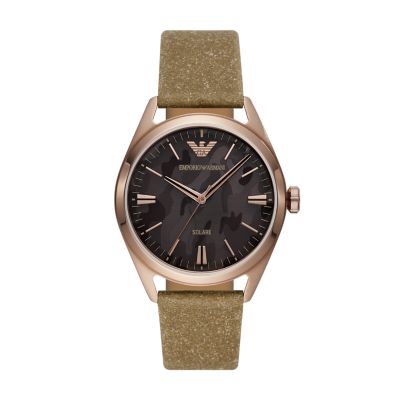 Emporio armani shop camo watch