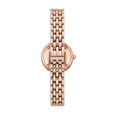 人気商品！ Emporio Armani Two-Hand Rose Gold-Tone Watch Emporio Armani Two-Hand Rose Gold-Tone Stainless Steel Watch
