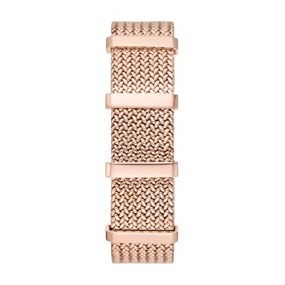 Emporio Armani Two-Hand Rose Gold-Tone Stainless Steel Watch