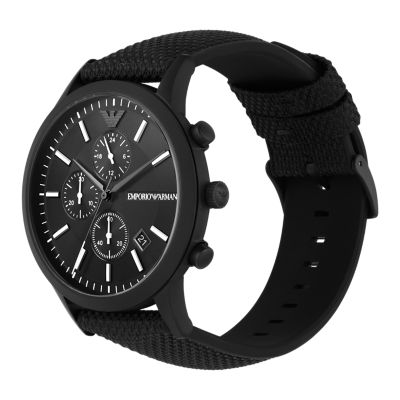 Montre emporio armani stainless steel online back