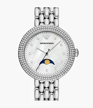 Emporio Armani Multifunction Stainless Steel Watch