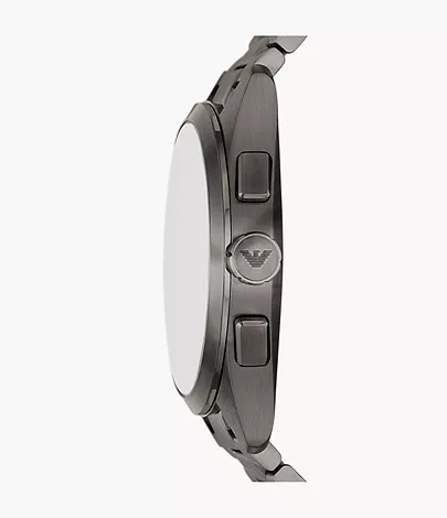 Emporio Armani Chronograph Gunmetal Stainless Steel Watch - AR11481 - Watch  Station