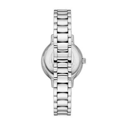 Emporio Armani 腕時計 AR-11484 レディース Emporio Armani Three-Hand Stainless Steel Watch - AR11484