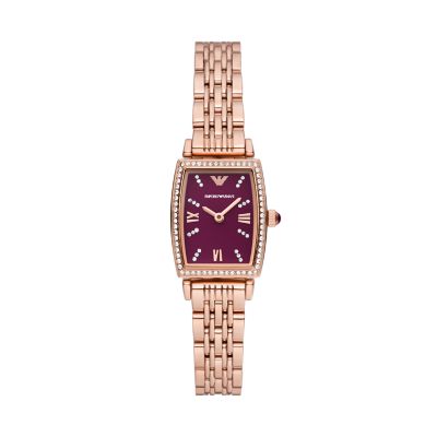 Womens gold outlet armani watch