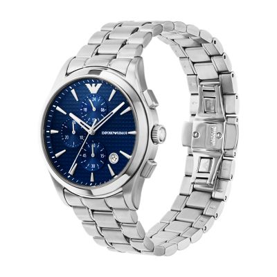 Emporio armani shop stainless steel watch