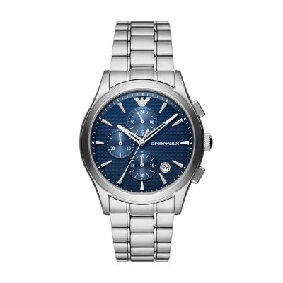 Emporio Armani Chronograph Station Watch Stainless Steel Watch - AR11528 