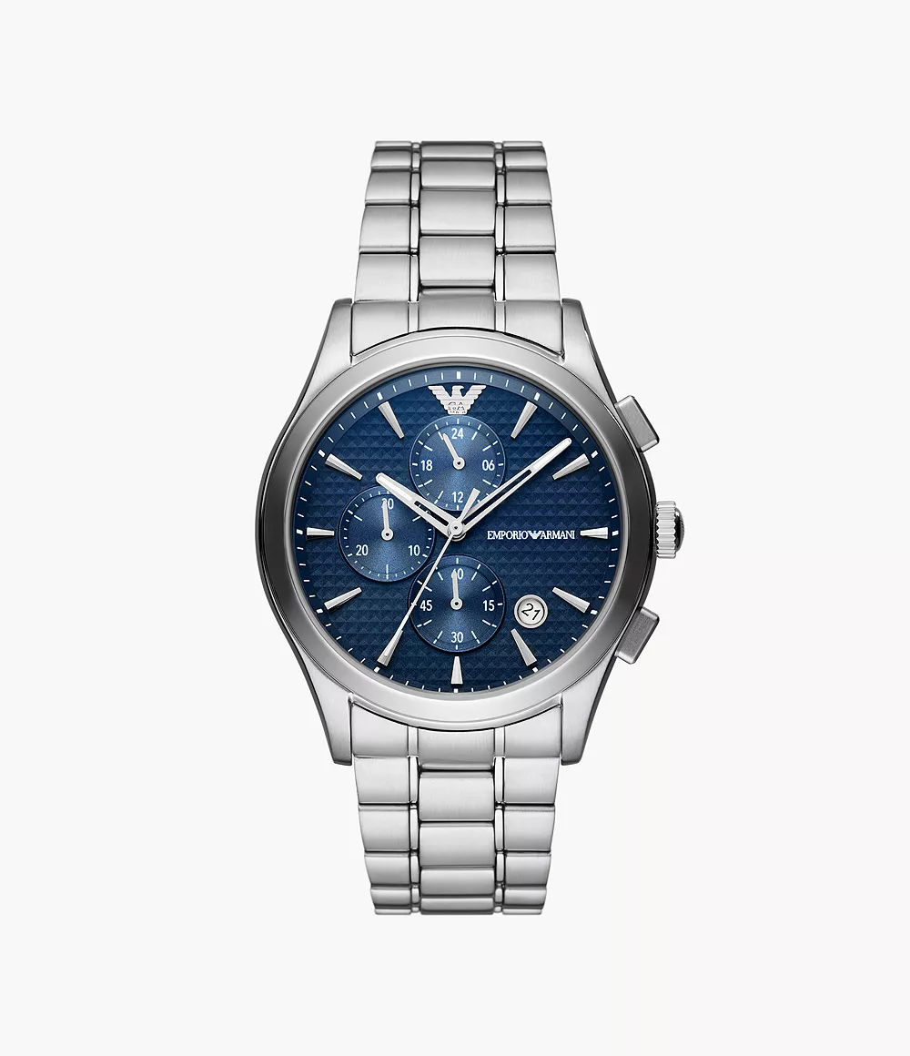 Emporio Armani Chronograph Stainless Steel Watch - AR11528 - Watch Station
