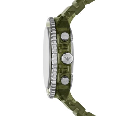 Armani store camouflage watch