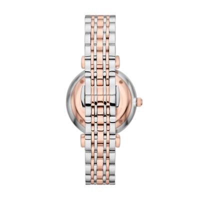 Emporio Armani Two-Hand Two-Tone Stainless Steel Watch - AR11537 