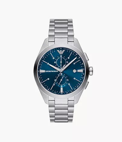 Emporio Armani Chronograph Stainless Steel Watch - AR11541 - Watch Station