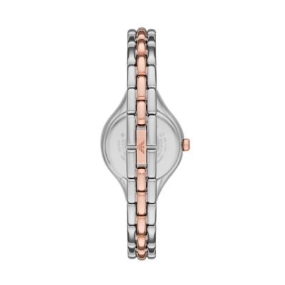 Emporio Armani Two-Hand Two-Tone Stainless Steel Watch - AR11551