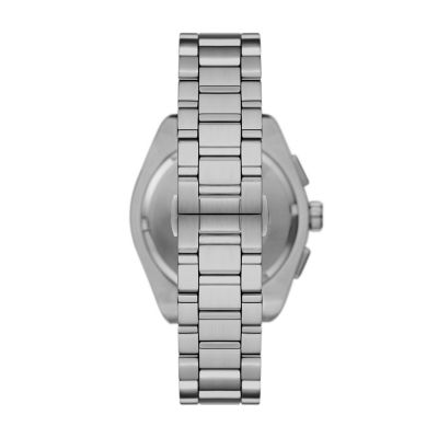 - - AR11560 Steel Armani Station Emporio Watch Watch Stainless Chronograph