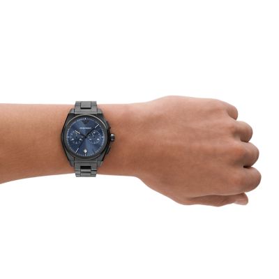 Emporio Armani Chronograph Gunmetal Stainless Steel Watch - AR11561 - Watch  Station