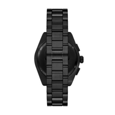 Watch - Steel Armani Emporio Chronograph Watch AR11562 - Stainless Black Station