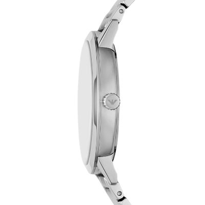 Emporio Armani Three-Hand Date Stainless Steel Watch - AR11575