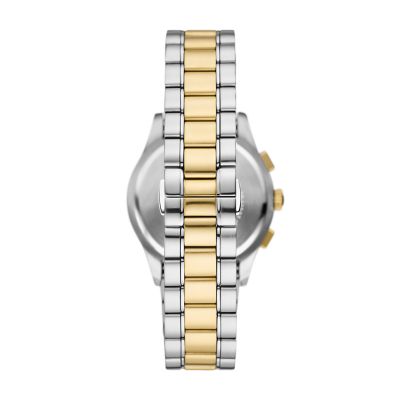 Emporio Armani Chronograph Two-Tone Stainless Steel Watch