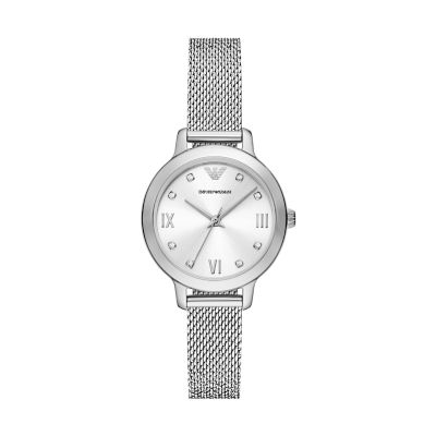 Emporio Armani Three-Hand Two-Tone Stainless Steel Watch - AR11499