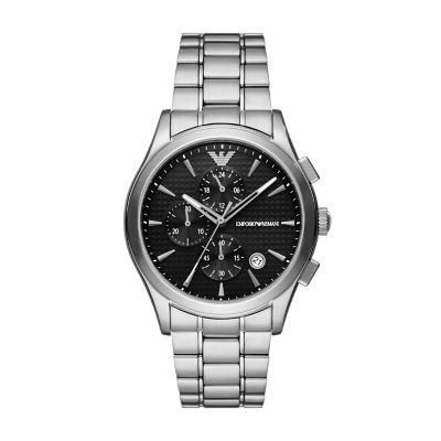 Emporio Armani Chronograph Two-Tone Stainless Steel Watch