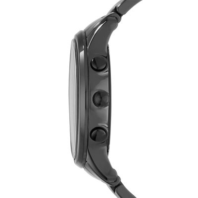 emporio armani black ceramic watch