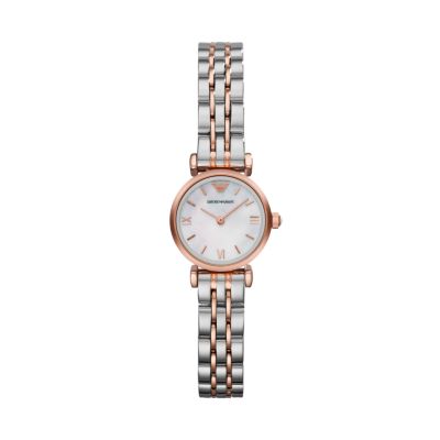 Two-Tone Stainless Steel Watch 