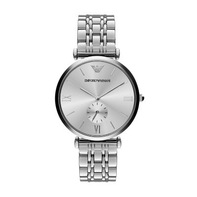 Emporio Armani Men's Analog Stainless Steel Watch