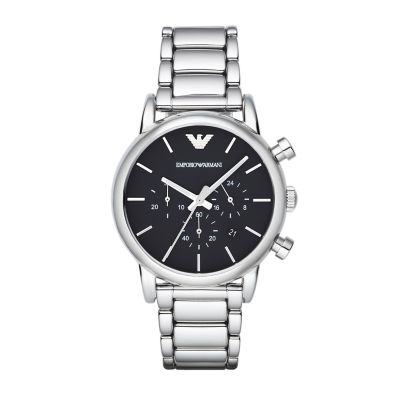 Emporio Armani Men's Chronograph Stainless Steel Watch - AR1853 - Watch  Station