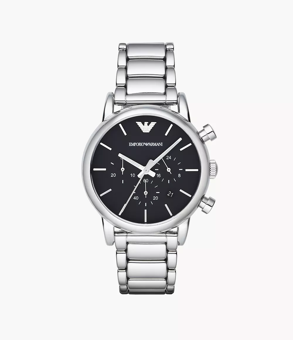 Emporio Armani Men's Chronograph Stainless Steel Watch - AR1853