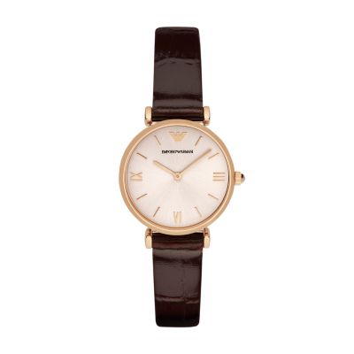 Armani watch white discount colour