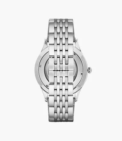 Emporio - AR1945 Armani Station Men\'s Steel Watch Automatic Watch - Stainless