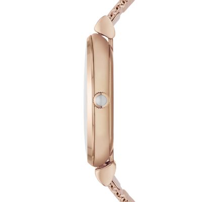 Emporio Armani Women's Two-Hand Rose Gold-Tone Stainless Steel Watch -  AR1956 - Watch Station