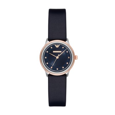 armani watch blue strap