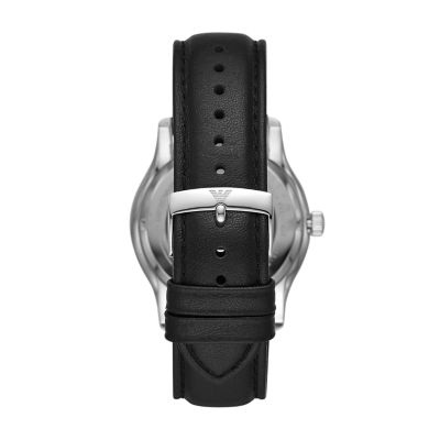 Emporio armani leather online watch strap