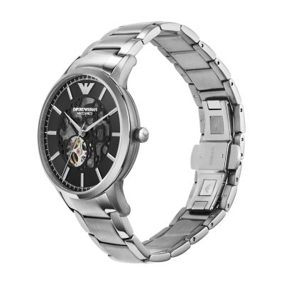 Emporio Armani Automatic Stainless Steel Watch AR60055 Watch