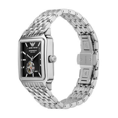 Emporio Armani Automatic Stainless Steel Watch - AR60057 - Watch