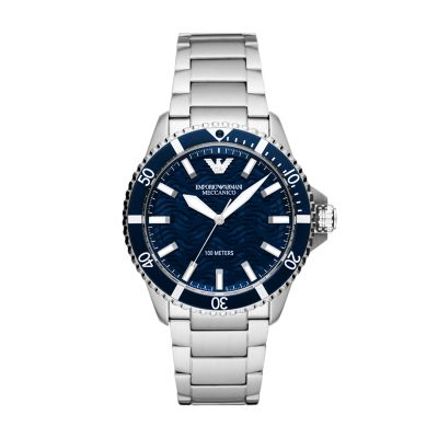 Emporio Armani Automatic Stainless Steel Watch AR60059 Watch