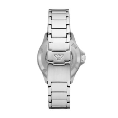 Emporio Armani Automatic Stainless Steel Watch - AR60074 - Watch