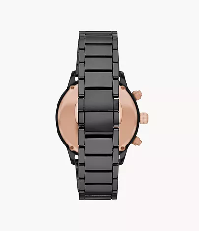 Emporio Armani Chronograph Black Ceramic Watch - AR70002 - Watch 