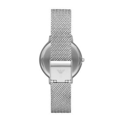 armani watch and earring set